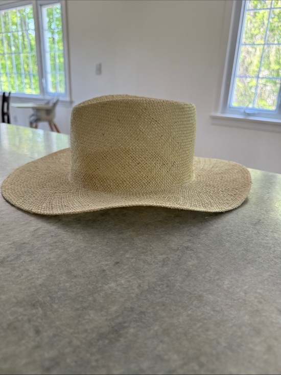 Lack Of Color Beige Woven Straw Fedora main image 6